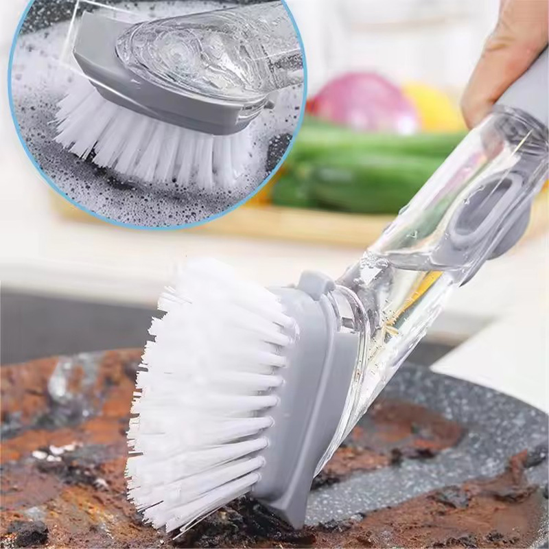 Flexible Press Design Cleaning Brush