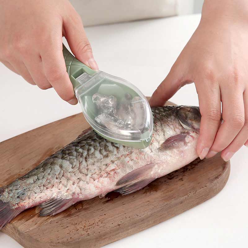 Fish scale remover cleaner